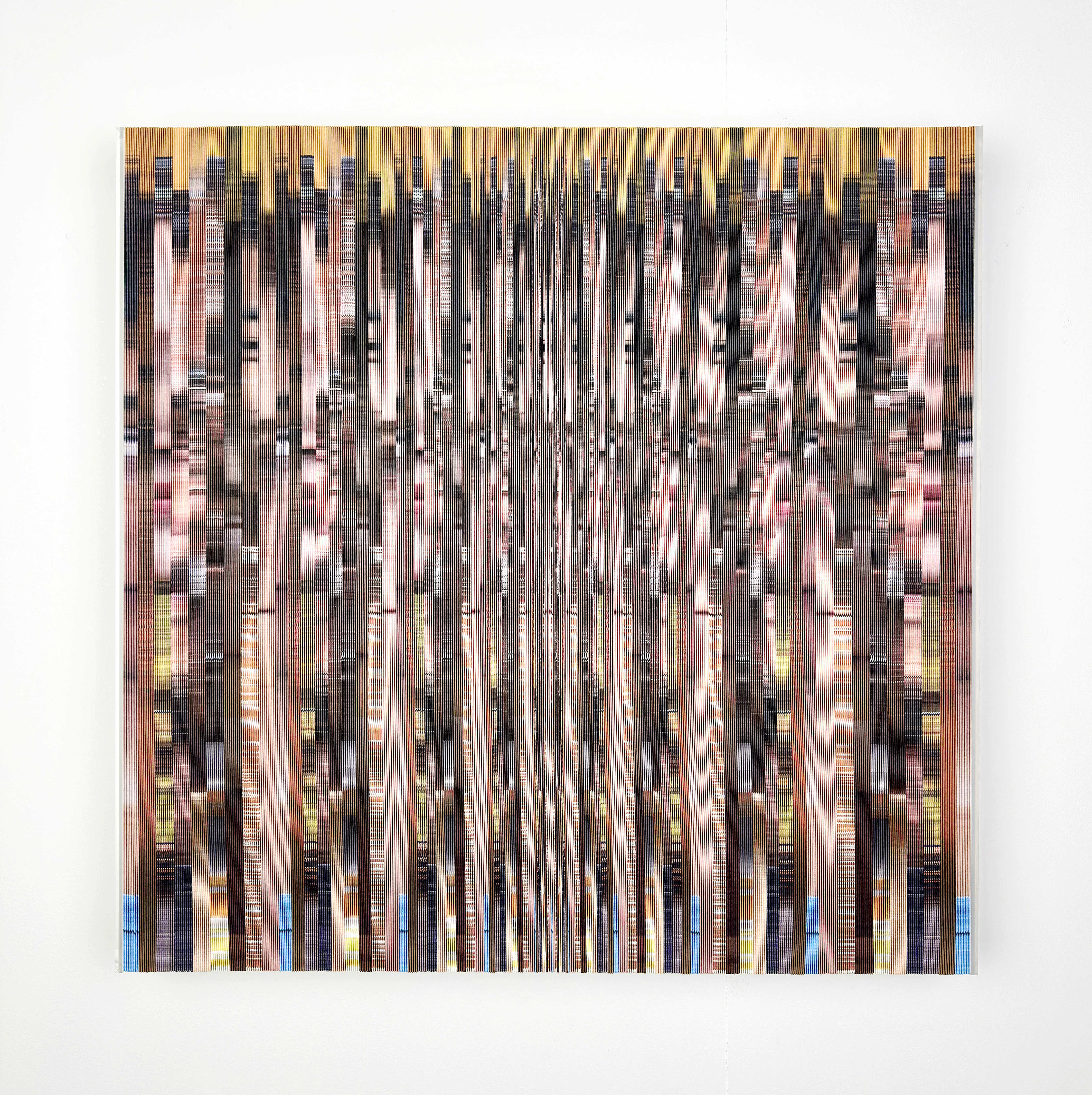 MOMENT 20251230016 INTERFACE, 60x60cm, Stacking printed photographs, 2025, JEON BYEONG SAM.jpg